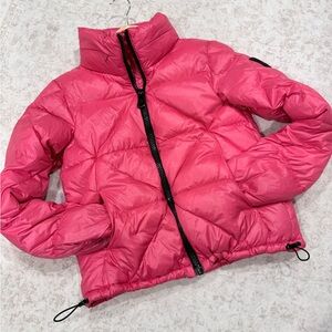 Vince Camuto XS Bright Pink Puffer Jacket